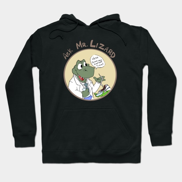 Ask Mr. Lizard Hoodie by oria